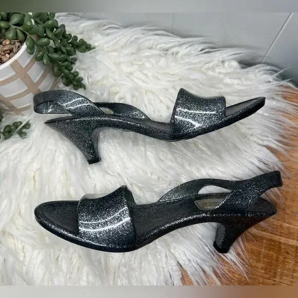 Marc by Marc JacobsJelly Sparkle Slingback SandalSize 6